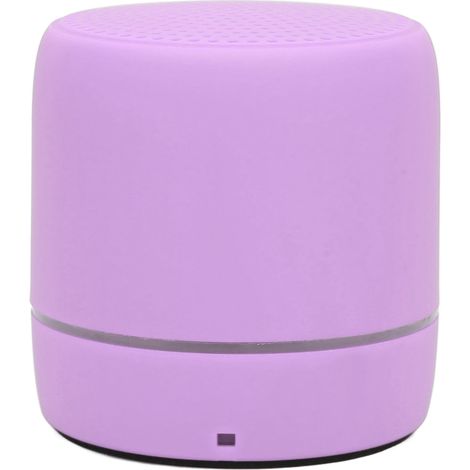 Mini enceinte Bluetooth 5.0, son stéréo clair et basses riches, portable et sans fil, idéale pour l'extérieur (violette). (1/5)