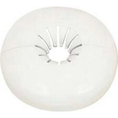 100PZ ROSETTA LUSSO UNIVERSALE APRIBILE ABS BIANCA - ø interno da mm.10 a mm.16