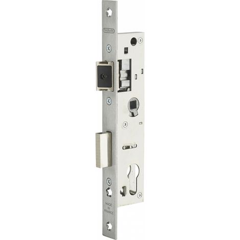 Cassa serratura, asse 24 mm, per cilindro europeo, L 39 mm, interasse 70 mm – THIRARD