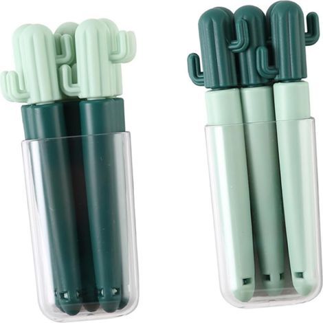 Lntyq 10 Pièces Clip D'Étanchéité Cactus Clips D'Étanchéité Pinces De À Pinces De De Collations De Bureau Clips Alimentaires Pince D'Étanchéité De Dessin Animé Clips De (1/5)