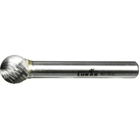 Fresa sinterizada con forma de bola 'D' HFD 1009.06 Z3 - HFD1009.6Z3