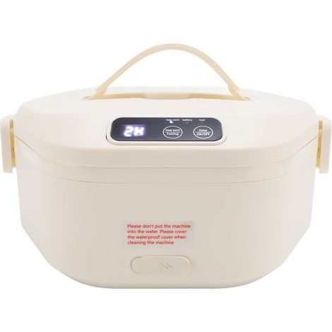 Hochwertige, ästhetisch ansprechende, kabellose, beheizbare Lunchbox mit emaillierter Innenseite, inklusive isolierter Lunchbox, Modell 1