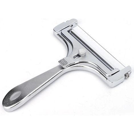 Trancheuse de viande, de fromage, réglable, d'argent et de 14.6x11.8x1.2 cm, ensemble de 1 pcs. (1/5)