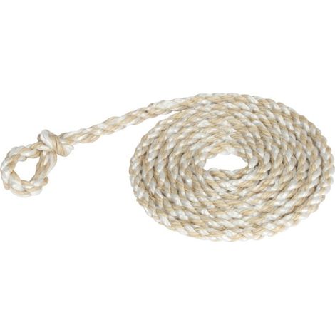 Kerbl Viehtransportstrick 3,20mtr. Jute-PP, kleine Schlaufe, 5er-Pack 295354/5