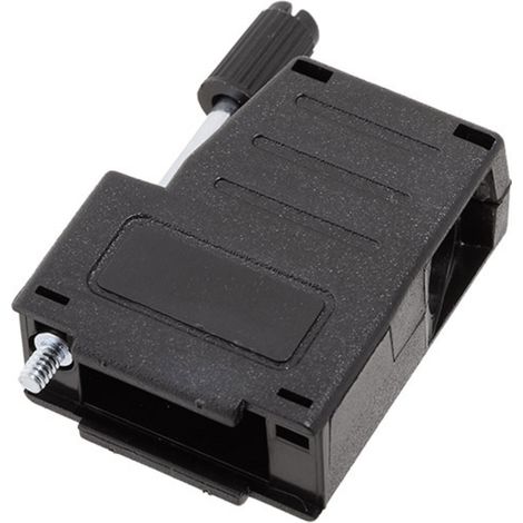 encitech DSSK-P-09-L-K 6260-0107-01 D-SUB Gehäuse Polzahl: 9  180 °, 45 ° Schwarz 1 St.