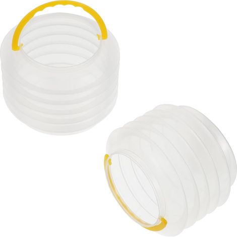 2 Pieces Paintbrushes Home Cleaning Painting Compact Buckets Folding