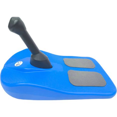 Aga Kinder Schlitten DS494 Blau, Stabile Bob-Kinderschlitten aus Kunststoff, stabiler Griff, schöne und hochwertige Schneeschlitten, Bobs für Kinder