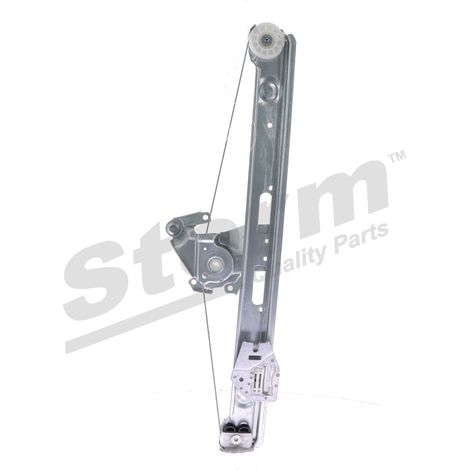 Mécanisme de lève-vitre arrière gauche compatible BMW 51358200717 (1/4)