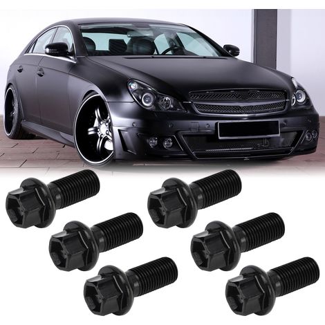 Radbolzensatz schwarz 0009908307 für Mercedes-Benz W163 W164 W211 W212 W219 (20 Stück) (1/5)