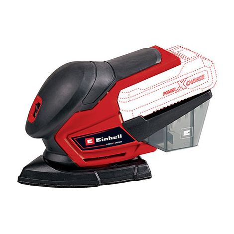 LEVIGATRICE ORBITALE BATTERIA TEOS18/150 EINHELL  VOLT 18 XCHANGE SOLO CORPO MACCHINA + ACCESSORI