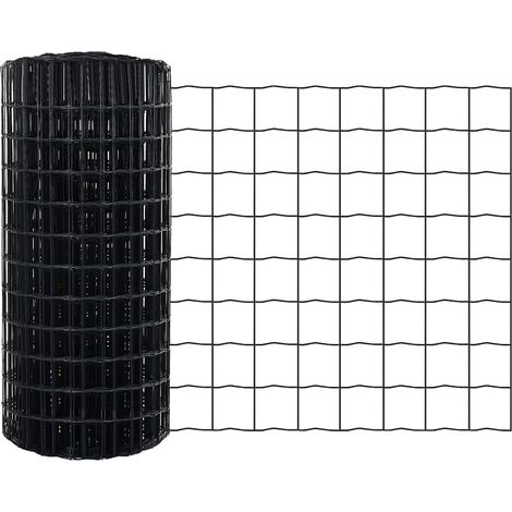Clôture de jardin, Clôture Euro Grise 0,8 x 25 m Acier CFW96924 (1/5)