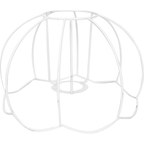 Cadre Abat-jour - Anneau Porte-ampoule Métal - Pour Lampe De Table Et Bureau - 1 Pièce (1/5)