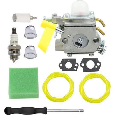 Compatible avec le carburateur 308054043 pour débroussailleuse Ryobi RY28000 RY28020 CS26 RY28040 SS26 RY09053 RY28021 26CC (1/4)