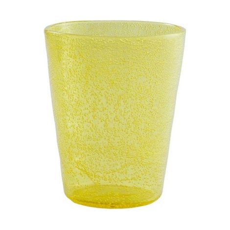 Zani Serafino Memento Synth Bicchiere da Acqua Giallo in Metacrilato (1/3)