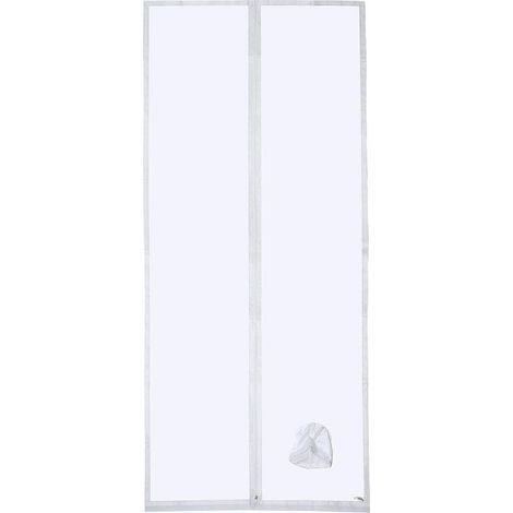 Joint de porte pour climatiseurs mobiles avec rallonge de tuyau cousue pour une performance de refroidissement optimale,avec fermeture Éclair,90x210 (1/5)
