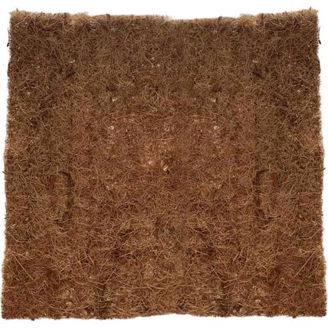 Tapis Nid pour fibre Coco Pigeon 25cm Confortable Tapis Nid pour pour fibre de coco naturelle, pour surface douce, réduit le stress, idéal pour pigeons et poules, diamètre 25cm (1/5)