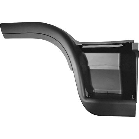 PEDANA DESTRA CON PROFILO PASSARUOTA GRIGIA - IVECO - Eurocargo Tector 130E24/180E28 - 504054940 - 504059309 (1/5)