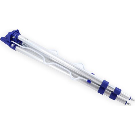 Trépied télescopique réglable en alliage d'aluminium pour canne à pêche, support de 5 cannes, 1,2 m (1/5)