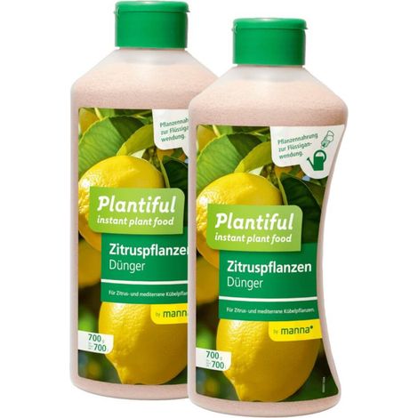 Manna Plantiful Agrumes 1400 g Engrais plantes en bacs méditerranéennes (1/5)