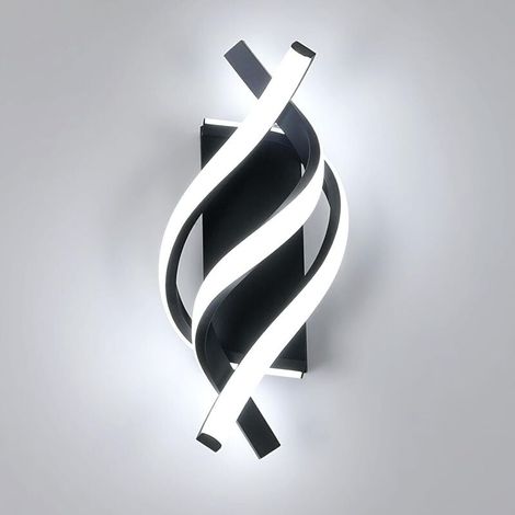 22W 2500LM Applique Murale Interieur, Créativité Lampe Murale Interieur, Applique Murale LED pour Chambre, Couloir, Salon, Bureau, Salle à Manger [Classe énergétique E] (1/4)