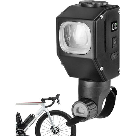 Fahrradbeleuchtung – Kabellose 2000-Lumen-Taschenlampe – mit 8 Modi (1/5)
