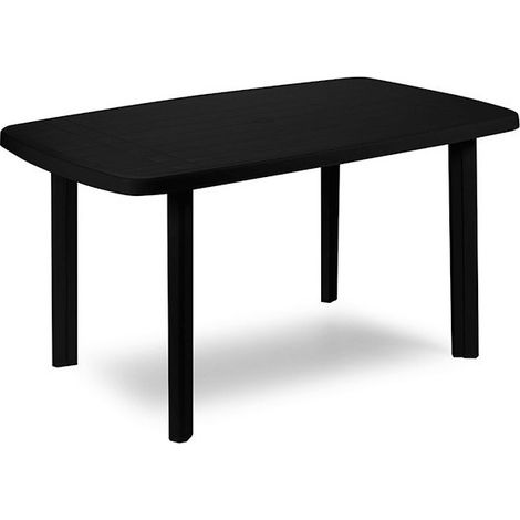 Table de jardin ovale faro gris anthracite ref.609907