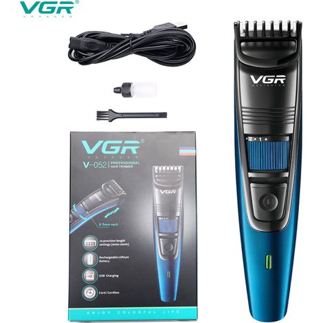 Tondeuse à cheveux VGR052 rechargeable USB, tondeuse à cheveux lavable, tondeuse électrique, rasoir (1/5)