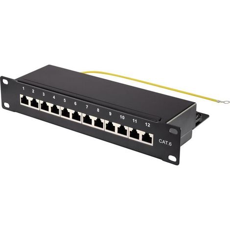 Online Store Panneau de brassage 254 mm (10") CAT 6 1 UH équipé A880082 (1/4)