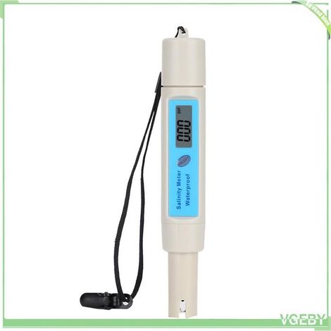Fafeicy Testeur de compteur d'eau salée Testeur De Salinité Écran Numérique étanche SA ‑ 3287TDS/EC/CF parapharmacie accessoire (1/5)