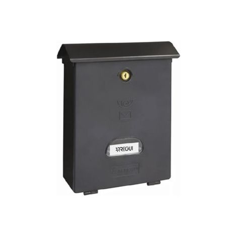 CASSETTA POSTALE PLASTICA CLASSIC NERO 20X30 CM - ARREGUI