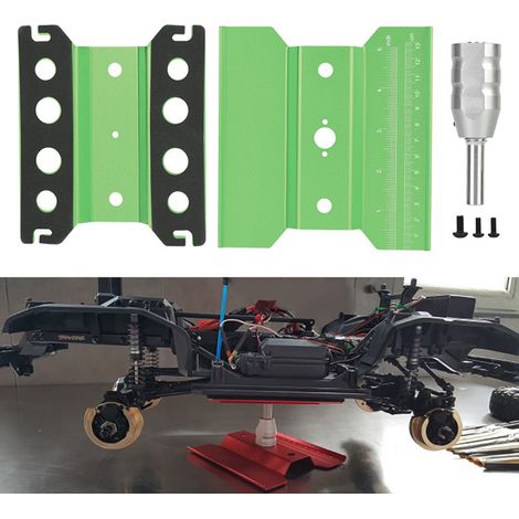 Plateau Tournant de Réparation pour Modèles RC 1/8 1/10, Support de Travail Rotatif Vert