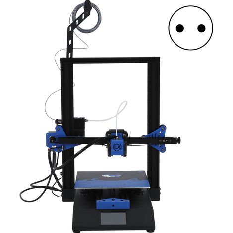 Imprimante 3D TWO TREES Kit DIY avec Nivellement Automatique, Écran Tactile, Impression en Ligne, Pièces de Montage, Prise UE 220V (1/5)