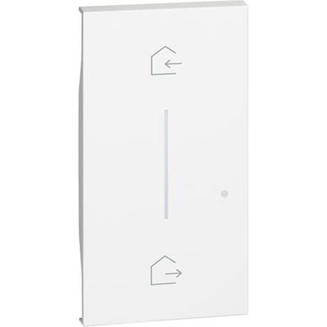 Cover Illuminabile Entra&Esci Wireless Bianca Living Now (Bticino Cod. Kw40M2)