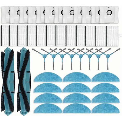 Pièces détachées pour les modèles 7490 Immortal / 8290 Immortal Ultra Power X-Treme : filtre de brosse principale et sacs à poussière (1/5)
