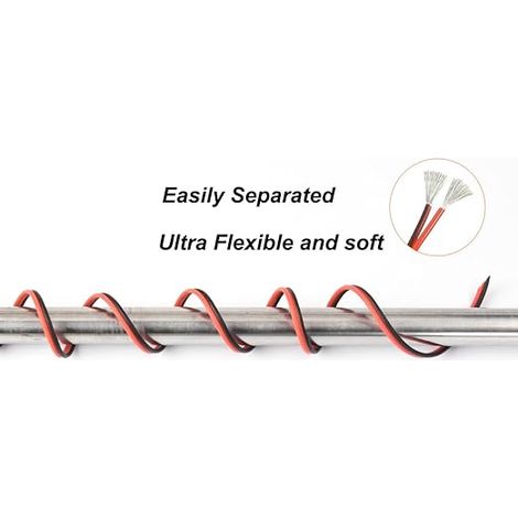 Silicone Electric Wire 0.32mm² 22awg Copper Stranded Wire Oxygen Free Connection Cable (1/4)