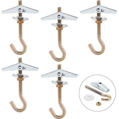 Crochet M685mm Plafond Fixation et Lustre (1/3)