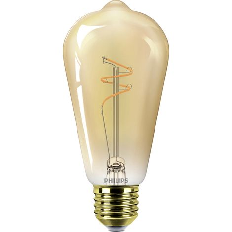 Philips 8721103049056 LED  E27 Spiralform 3.1 W = 25 W Gold, Bernstein   1 St.