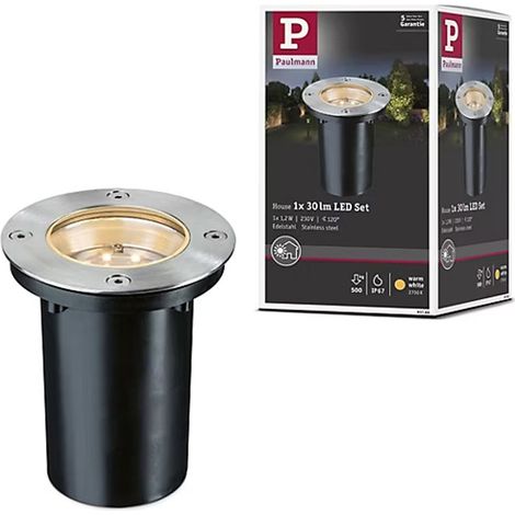 Paulmann Proyector empotrable de exterior acero inoxidable (1/2)