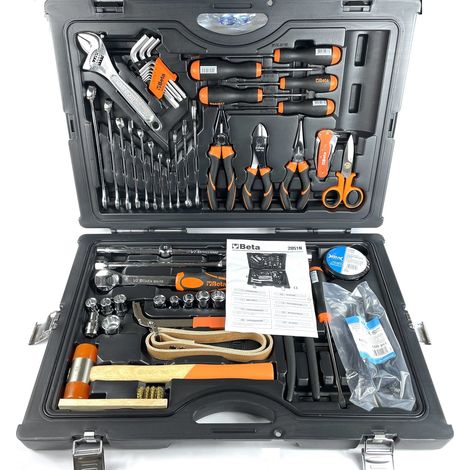Valigia Nautica Beta 2051N Con Assortimento Di 55 Utensili