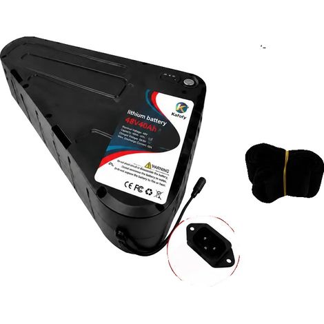 Batterie externe, haute capacité, étui rigide étanche, 48V40AH-3P-Prise (1/2)