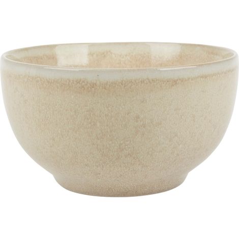Bol 60 cl Grès - Collection NUANCIA - Ø 13.5 cm H 7.5 cm - Coloris Crème