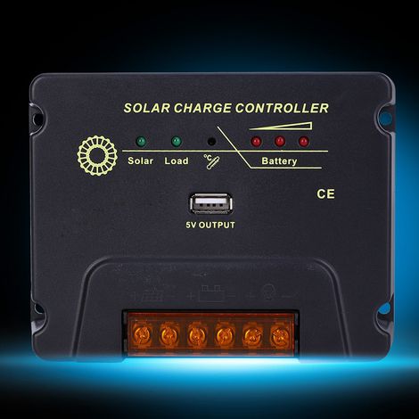 Régulateur MPPT pour panneaux solaires 12 V / 24 V 10 A, carte de contrôle CPY, contrôleur de charge/décharge (1/5)