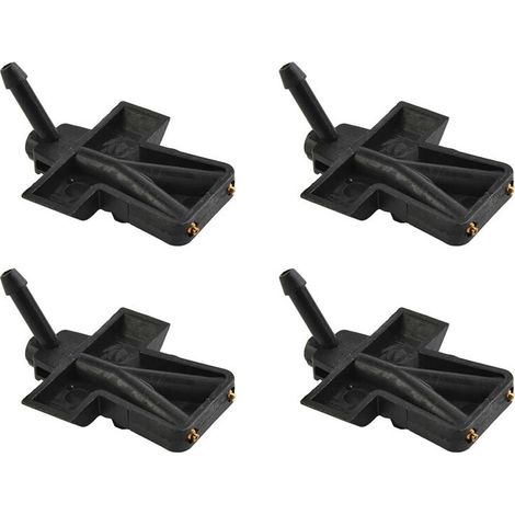 Quattro ugelli lavavetro (28930AX600) per parabrezza automatico Nissan Micra K12 2003-2010.