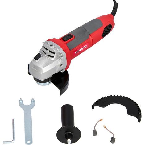 YAMATO amoladora 750 watt. disco ø 115 mm. , Amoladora 750 Watt. Disco Ø 115 mm. - Potencia de 750 Watt. - Disco de Ø 115 mm.- Velocidad en vacío de hasta 12.000 (1/5)