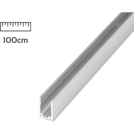 U-Profil 100cm für Neon LED Strip 7x14mm Aluminium-Profil