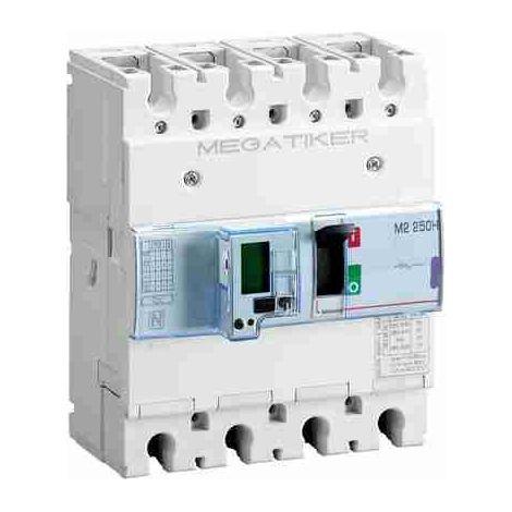 BTIT724H160T Interruttore scatolato MEGATIKER M2 250H elettronico 3P+N - In= 160A - Icu 70kA