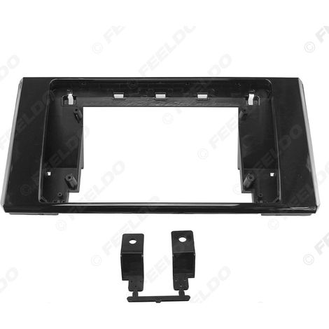 Compatible with the 2023 Toyota Land Cruiser modification panel, large screen Android navigation frame, audio panel frame, 10 inches (1/3)