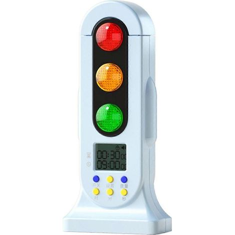 Intelligente Ampel, visueller Timer, Audio-Digital-LCD-Display für Kinder, Klassenzimmer, Küche, Spiel-Countdown (1/5)