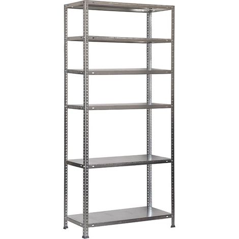 Simonrack Scaffale polivalente argento 6 livelli 75 kg (1/5)