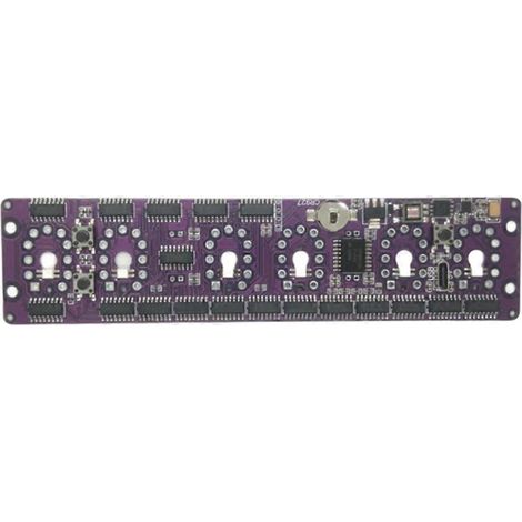 Circuit imprimé d'horloge Nixie, réglage précis de la synchronisation et de la couleur, module d'horloge à tube numérique 5 V 2 A, design vintage (1/5)